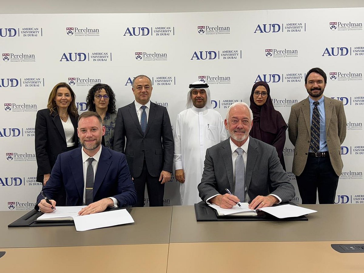 American university in dubai partners with university of pennsylvania