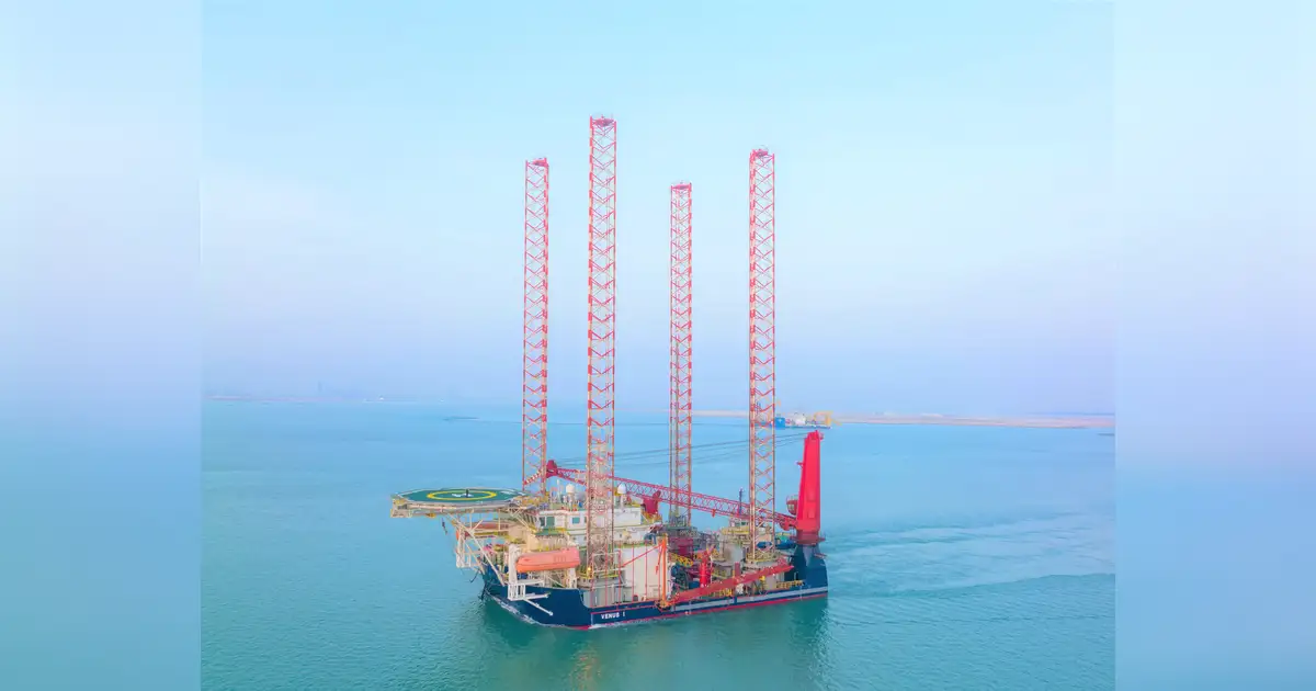 Barge Engine Adnoc Logistics and Services takes delivery of 8 jack-up barges ...