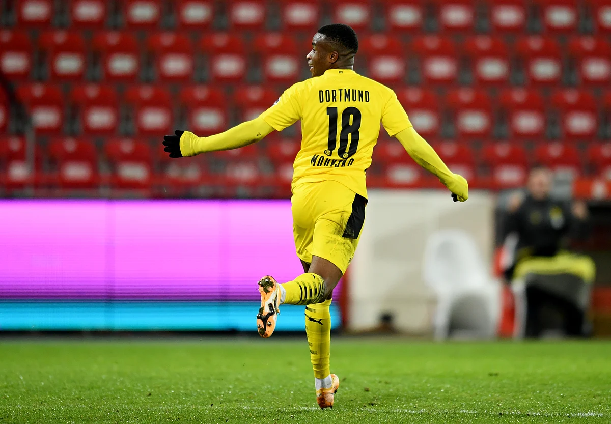 Youssoufa Moukoko, 16, becomes Bundesliga's youngest-ever goalscorer ...