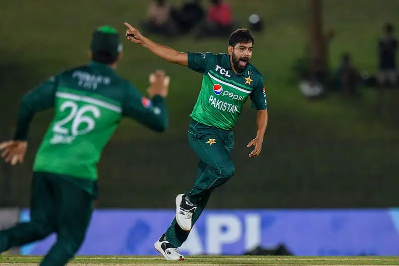 Pakistan Rafa Rauf (5/18) leads Pakistan's rout of Afghanistan in first ODI | Khaleej ...