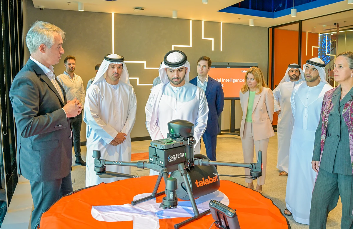 Look: Mansoor bin Mohammed inaugurates talabat’s new tech headquarters ...