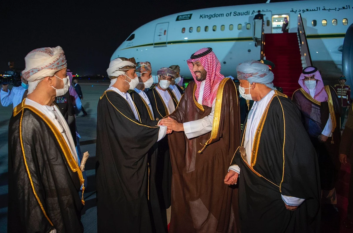 Saudi Crown Prince arrives in Oman on an official visit | Khaleej Times