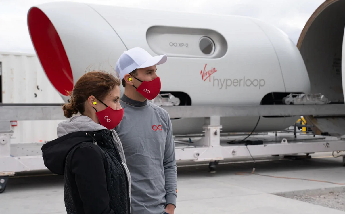 History is made: First passengers ride the hyperloop | Khaleej Times