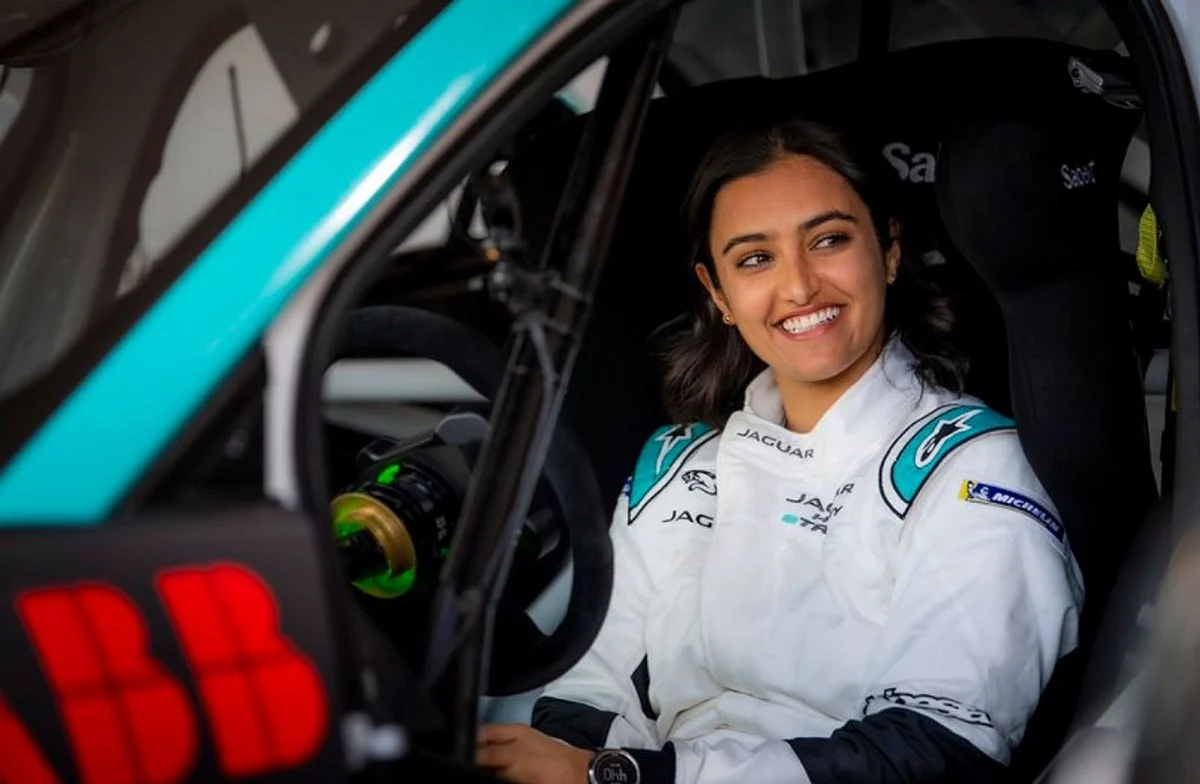 Saudi Arabia's first female F3 driver gains a foothold in male ...