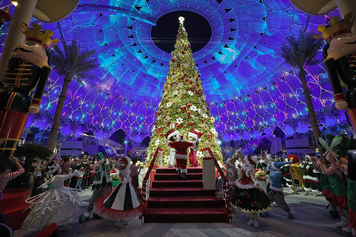 Up to 9 months' prep: What it takes to light up Dubai’s biggest Christmas trees