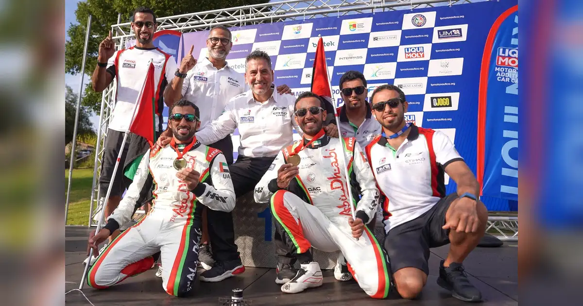 Auto Rashed J Team Abu Dhabi's Rashed Al Qemzi makes history in Portugal | Khaleej Times