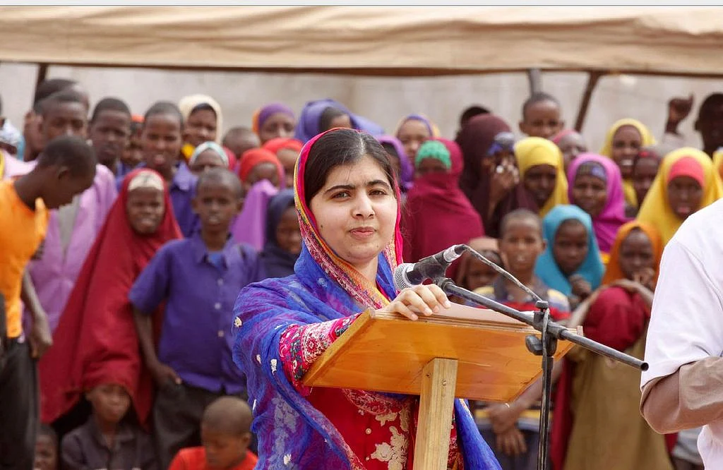 Malala visits world's largest refugee camp | Khaleej Times