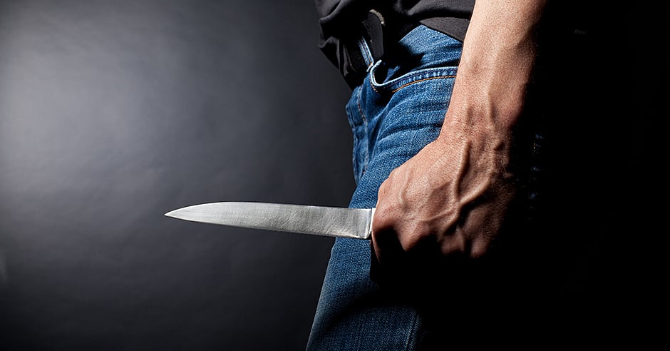 who invented the folding knife