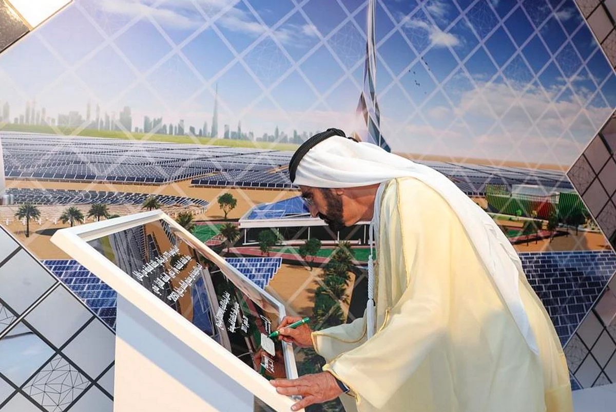 Video: Sheikh Mohammed announces world's largest solar power project in ...