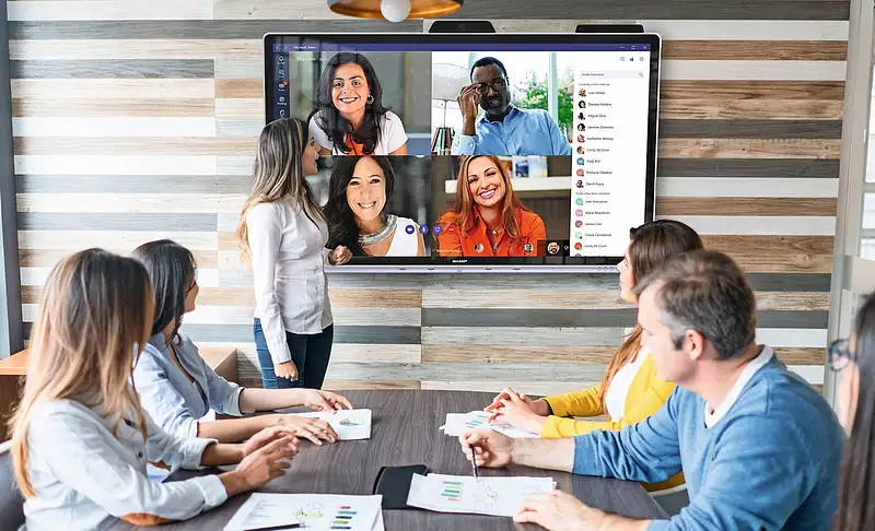 Interactive Hub Sharp: Smart sensor hub for enhanced workspaces | Khaleej Times