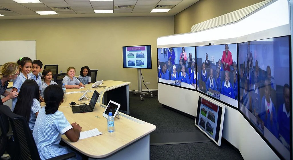 Sharing a digital classroom from two continents | Khaleej Times