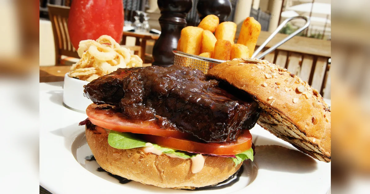 Beef rib meat burger | Khaleej Times