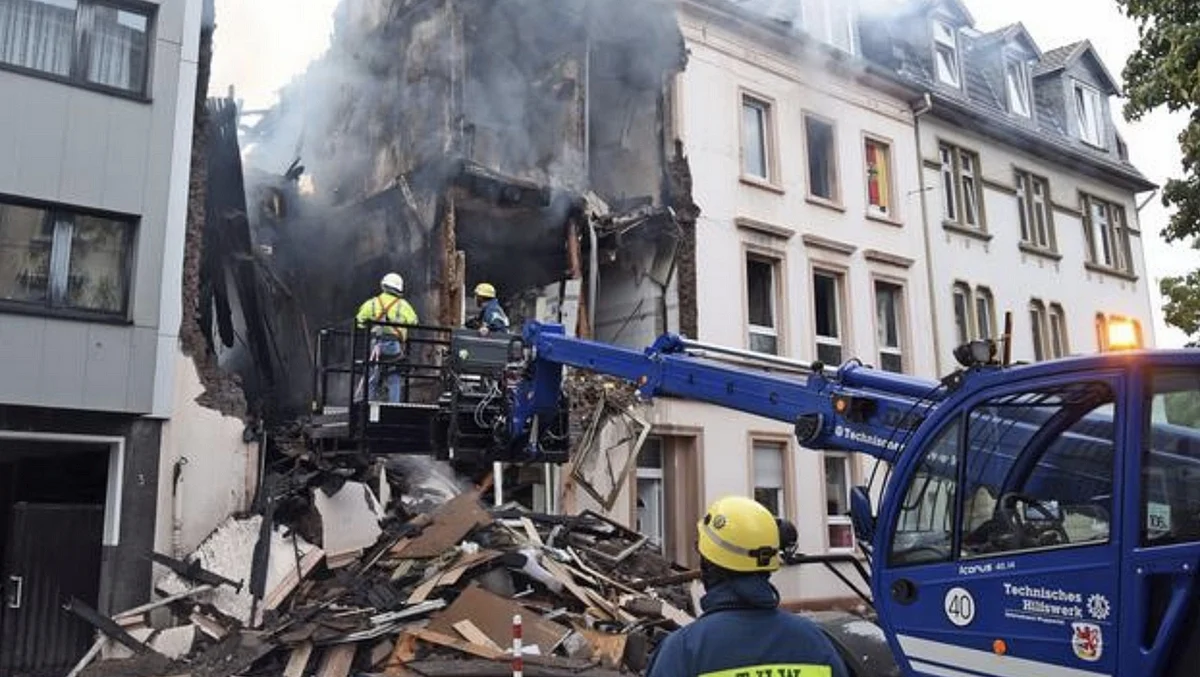 25 injured in building explosion in Germany | Khaleej Times