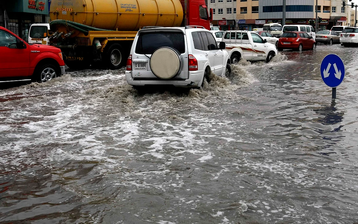 UAE records 2-year worth rain in 1 day: Why storm was less intense than 2024