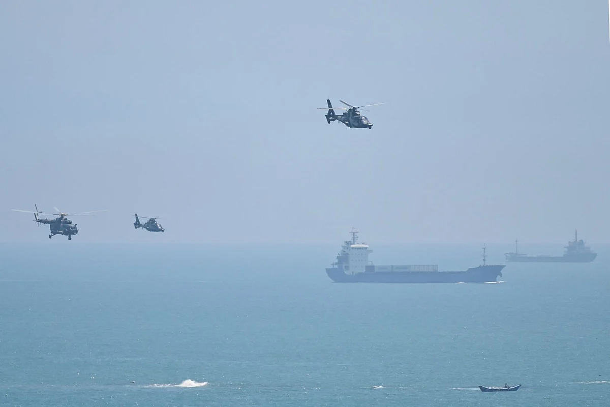 China simulates striking Taiwan on second day of drills | Khaleej Times