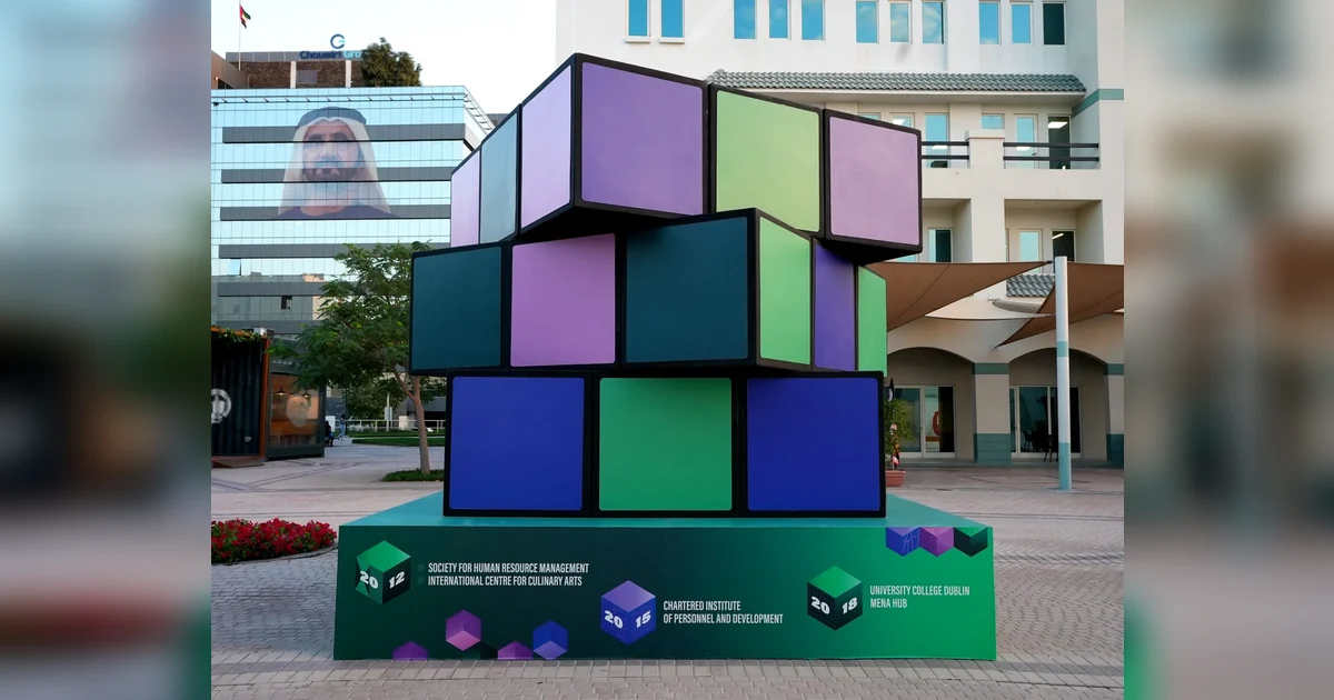Dubai: Have you seen the world's largest Rubik's Cube yet? | Khaleej Times
