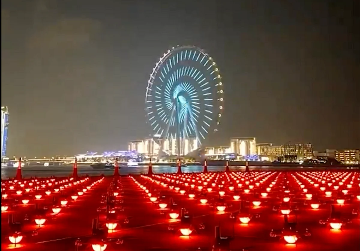Dubai: Drones, fireworks and dancing skydivers to light up UAE sky in ...
