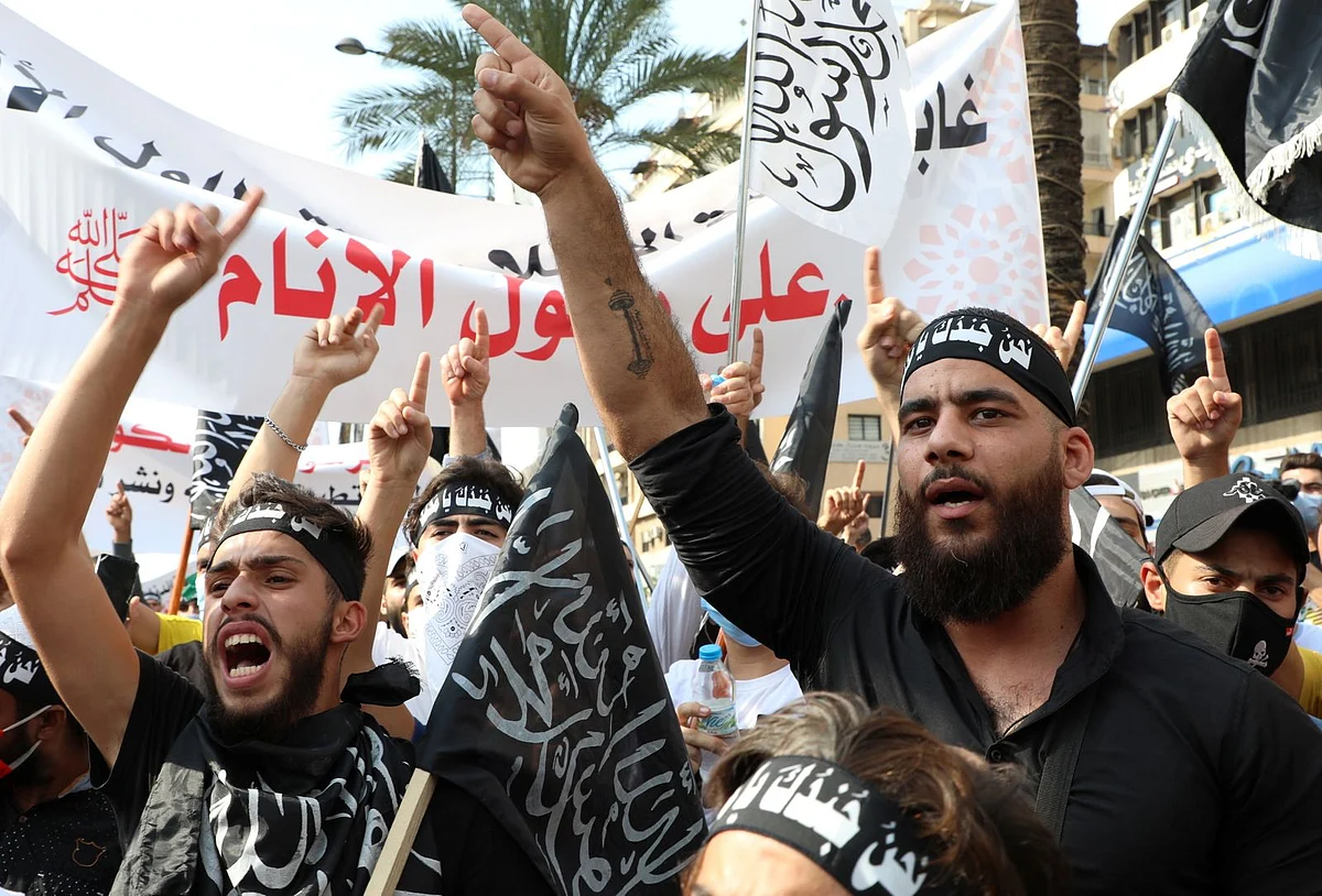Massive Muslim protests against blasphemous cartoons