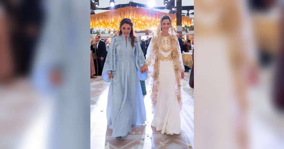 Hena Rania Look: Queen Rania shares pictures of pre-wedding henna ceremony of her ...