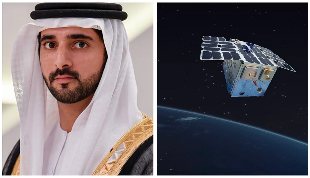 Sheikh Hamdan announces satellite to be developed with UN | Khaleej Times