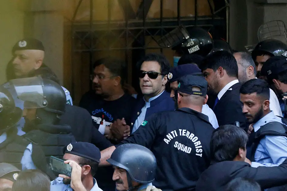Pakistan verschärft die Sicherheitsvorkehrungen vor dem Marsch von Imran ...