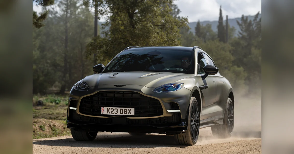Regal Rager: Aston’s very first attempt at SUVs has spy-like ...