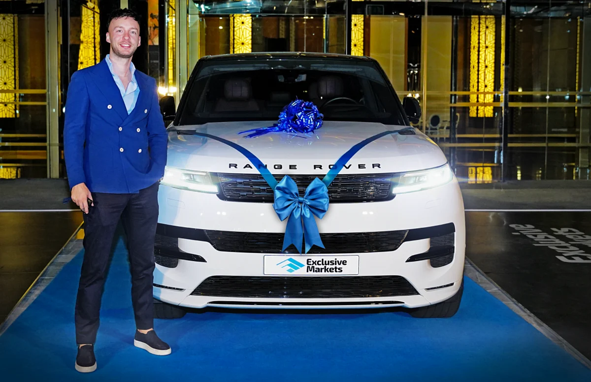 Exclusive Markets grandly celebrates the winner of the Range Rover ...