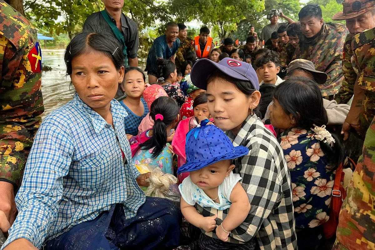 Nearly 40% of 3.4 million displaced in Myanmar are children: UN ...