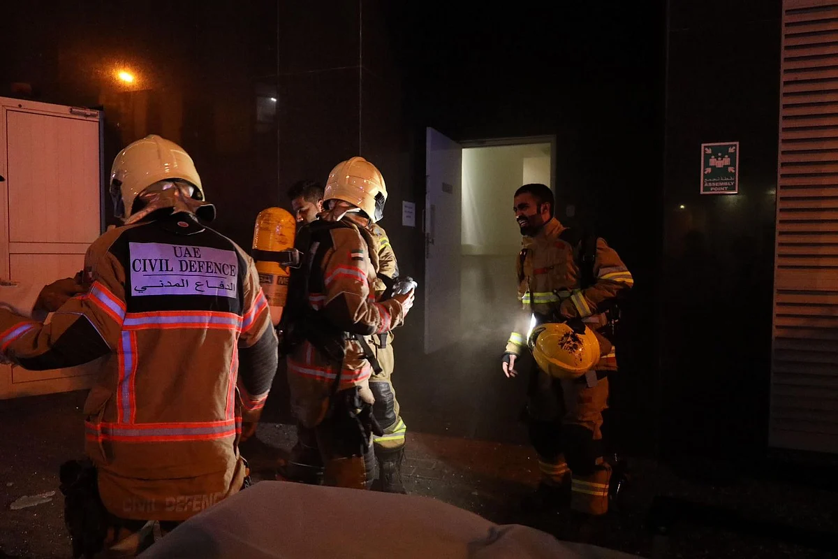 dubai address hotel fire